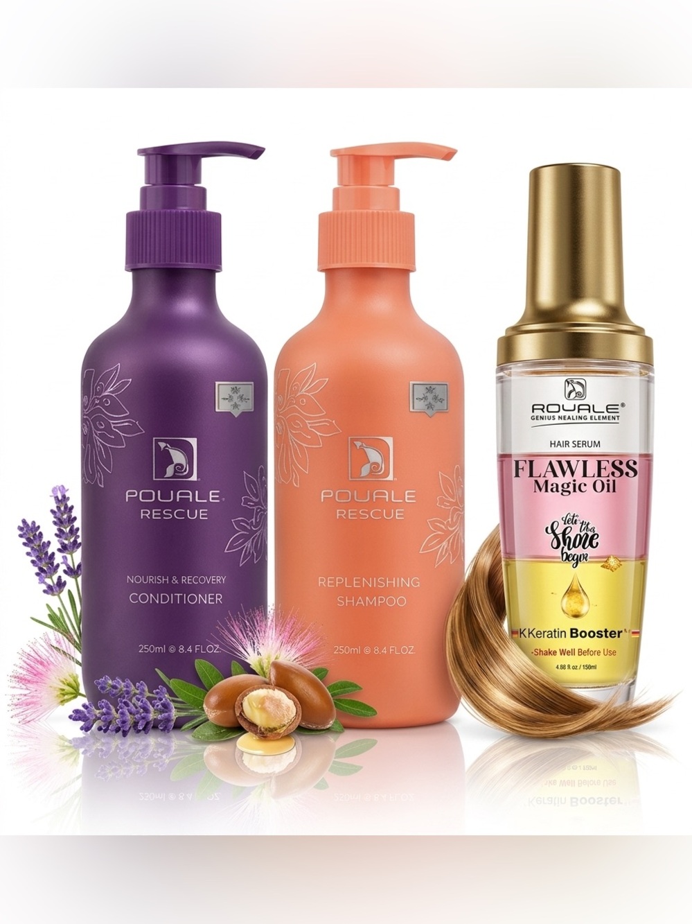 🔥Royale Shampoo & Conditioner & Hair Serum Bundle🔥 ~ Retail $400